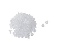 sourcing map Topes Claros Suaves Parachoques Se Deslizan, Tapa De Tabla De Cristal De Muebles Al Aire Libre del Patio Escritorio 5mm 100 pcs 5mm