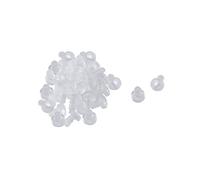 sourcing map Topes Claros Suaves Parachoques Se Deslizan, Tapa De Tabla De Cristal De Muebles Al Aire Libre del Patio Escritorio 5mm 32 pcs 5mm