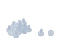 sourcing map Topes Claros Suaves Parachoques Se Deslizan, Tapa De Tabla De Cristal De Muebles Al Aire Libre del Patio 8.5mm 16 pcs 8.5mm