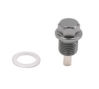 sourcing map Tornillo Magnético para Drenaje De Aceite M14X1.5Mm 1Pc