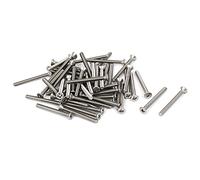 sourcing map Tornillos De Cabeza Avellanada Plana De M2X20mm De Acero Inoxidable 50Pcs