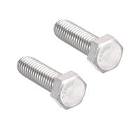 sourcing map Tornillos De Cabeza Hexagonal De 3/8-16X1-1/4" De 304 Acero Inoxidable De 2Pcs Sujetador