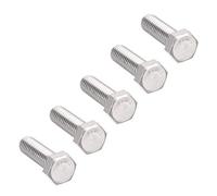 sourcing map Tornillos De Cabeza Hexagonal De 3/8-16X1-1/4" De 304 Acero Inoxidable Sujetador 5Pcs