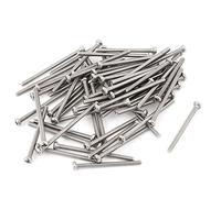 sourcing map Tornillos Phillips de cabeza cruzada de acero inoxidable 304 M2 x 30 mm Perno 30 piezas