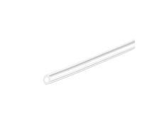 sourcing map Transparente Silicona Tubería 1.6mm ID 3.2mm OD 3.3 Pies Flexible Silicona Tubo Agua Manguera para Bomba Transferencia