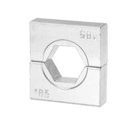 sourcing map Troquel de crimpado hidráulico de 185 mm, 12 toneladas, hexagonal, troqueles de repuesto para YQK-240/300, herramienta de crimpadora de terminales de alambre eléctrico, cable de acero