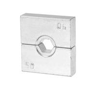 sourcing map Troquel de crimpado hidráulico de 50 mm, 12 toneladas, hexagonal, troqueles de repuesto para YQK-240/300, herramienta de crimpadora de terminales de alambre eléctrico YQK-240/300, cable