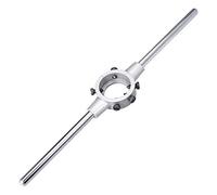 sourcing map Troquel Manija Llave 38mm Diámetro M12-M14 Métrico Redondo Portamatriz