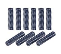 sourcing map Troquel Resorte, 10uds 8mm OD 35mm Largo Espiral Estampado Liviana Carga Compresión Troquel Resortes para 3D Impresora Eléctrica Pieza, Azul