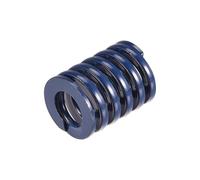 sourcing map Troquel Resorte, 16mm OD 20mm Largo Espiral Estampado Liviana Carga Compresión Troquel Resortes para 3D Impresora Eléctrica Pieza, Azul