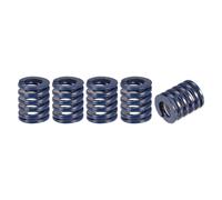 sourcing map Troquel Resorte, 5uds 14mm OD 20mm Largo Espiral Estampado Liviana Carga Compresión Troquel Resortes para 3D Impresora Eléctrica Pieza, Azul
