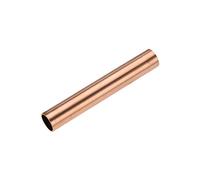 sourcing map Tube Redondo de Cobre, Tubo de Cobre, 16mm Diámetro Externo, 1mm Pared Grosor, 100mm Longitud, Tubo Recto Tubería Hueco
