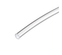sourcing map Tubería de vinilo transparente de PVC 3mm ID x 5mm OD 5 metros Tubo de manguera flexible de plástico