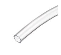 sourcing map Tubería de vinilo transparente de PVC 8mm ID x 11mm OD 3metros/9.84pies Tubo de manguera flexible de plástico