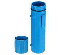 sourcing map Tubo de almacenamiento para varilla de soldadura, contenedor de electrodos de tungsteno de 14 pulgadas, resistente al aire, impermeable, capacidad de 4,5 kg, color azul claro