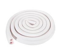 sourcing map Tubo de espuma aislante de tubería de cobre HVAC, 3/8 pulgadas, 5/8 pulgadas de diámetro interior de 11 pies, tubo aislado de preservación del calor para aire acondicionado, mini juego de