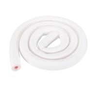 sourcing map Tubo de espuma aislante de tubería de cobre HVAC, diámetro interior de 1,5 m, tubo aislado de preservación del calor para aire acondicionado, mini juego de líneas de cobre divididas