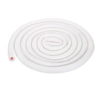 sourcing map Tubo de espuma aislante de tubería de cobre HVAC, diámetro interior de 15 pies, tubo aislado de preservación del calor para aire acondicionado, mini juego de líneas de cobre divididas