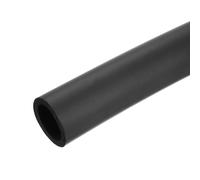 sourcing map Tubo de espuma para soporte de agarre de mango, 45 mm de diámetro interior de 60 mm de diámetro exterior de 1 m de longitud, color negro