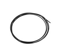 sourcing map Tubo de manguera de nylon de 2 mm (0.07") ID x 4 mm OD 3 metros PA6 Tubo de nylon neumático de freno de aire para transferencia de fluido negro