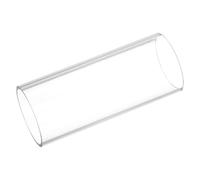 sourcing map Tubo de plástico rígido de policarbonato redondo, transparente, 57 mm, diámetro interior, 63 mm, diámetro exterior de 150 mm, alto impacto para iluminación, modelos, fontanería de agua