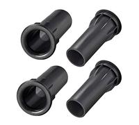sourcing map Tubo de Puerto de Altavoz de 35mm x 80mm, Tubo Reflejo de Bajo y Subwoofer, Caja de Bajo y Woofer 4uds
