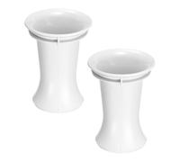 sourcing map Tubo de puerto de altavoz de 44 mm x 65 mm, tubo de subwoofer, caja de 2 unidades