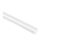 sourcing map Tubo de Silicona, 2mm DI x 3mm DE x 5m Longitud, Tubo de Caucho de Silicona Flexible, Tubo de Manguera de Aire de Agua Transparente para Transferencia de Bomba