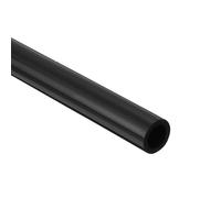 sourcing map Tubo de silicona, 6 mm de diámetro interior x 9 mm de diámetro exterior, tubo de goma de silicona, manguera de aire para transferencia de bomba, color negro