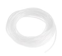 sourcing map Tubo de vinilo transparente de PVC de 1 mm ID 1,6 mm OD 5 m flexible ligero para tubo de agua, tubo de aire