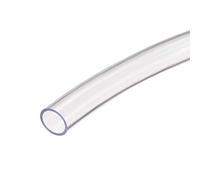 sourcing map Tubo de Vinilo Transparente de PVC, Tubo de Agua Flexible de Plástico de 18 mm DI x 21mm DE, 1m Longitud