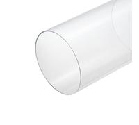 sourcing map Tubo redondo rígido claro de acrílico 145m m ID 150m m OD 10 pulgadas para lámparas y linternas, sistema de refrigeración por agua