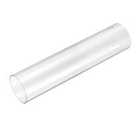 sourcing map Tubo rígido redondo transparente de 67 mm de diámetro interior x 70 mm de diámetro exterior x 305 mm de longitud