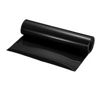sourcing map Tubo termorretráctil de PVC para batería, 166 mm de diámetro, 260 mm, plano, 8 pies, color negro, buen aislamiento para paquete de batería, 2,5 m