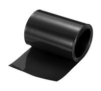 sourcing map Tubo termorretráctil de PVC para batería, 51 mm de diámetro, 80 mm, plano, 8 pies, color negro, buen aislamiento para paquete de batería, 2,5 m