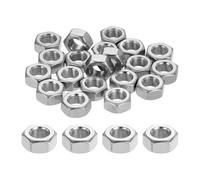 sourcing map Tuercas hexagonales M6 x 0,5 mm, 36 piezas de acero inoxidable 304 métricas de rosca fina hexagonales para maquinaria automotriz uso industrial, 10 mm / 0.39in de ancho y 5 mm / 0.2in de
