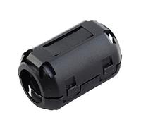 sourcing map UF1330 juego de fisureros para escalada cierre magnético 12 mm diámetro interior negro anillo Clip para Cable con núcleo de ferrita