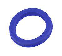 sourcing map UHS Radial Eje Sello 32mm ID x 42mm OD x 6mm Ancho PU Aceite Sello, Azul