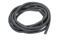 sourcing map UL94-V2 - Funda trenzada de alambre de manga dividida de 5/8 pulgadas, 25 pies, color gris, funda trenzada ignífuga de PET para automoción, gestión de cables en el hogar