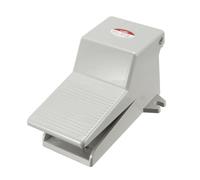 sourcing map Válvula de pedal de pie de 2 Posición 3 Salidas 1/4" Hembra G momentáneo antideslizantes neumática