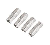 sourcing map Válvula de retención de aire unidireccional G 1/8" BSP Válvula de retención de puerto completo de Rosca hembra 4uds