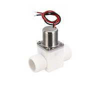 sourcing map Válvula Solenoide Pulso con Filtro G1 / 2 DC3.6V