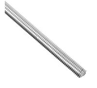 sourcing map Varilla Roscada M5 Completamente De Acero Inoxidable 304 De 250 mm De Longitud De Rosca Izquierda