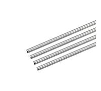 sourcing map Varilla Roscada Totalmente M5x350mm, Paso de Rosca de 0,8mm, Varillas Roscadas Derechas de Acero Inoxidable 304, Barras Pernos Paquete de 4