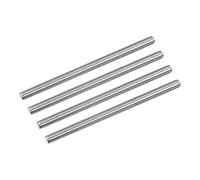 sourcing map Varilla Roscada Totalmente M6x100mm, Paso de Rosca de 1mm, Varillas Roscadas Derechas de Acero Inoxidable 304, Barras Pernos Paquete de 4