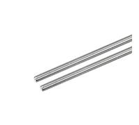 sourcing map Varilla totalmente roscada M6 x 500 mm, paso de rosca de 1 mm, acero inoxidable 304, varillas roscadas a la derecha, 2 unidades