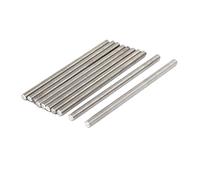 sourcing map Varillas De sujeción M8 x 150 mm de acero inoxidable 304 con rosca de los pernos prisioneros barra 10 piezas