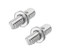 sourcing map Varillas de tensión de tambor M6 x 10 mm para batería de graves accesorios de hardware paquete de 2