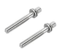 sourcing map Varillas de Tensión de Tambor M6 x 40 mm para Piezas de Hardware de Bombo, Paquete de Accesorios de 2