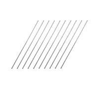 sourcing map Varillas Redondas Sólidas de Acero Inoxidable 304 1,5mm x 100mm para DIY, 10 Piezas